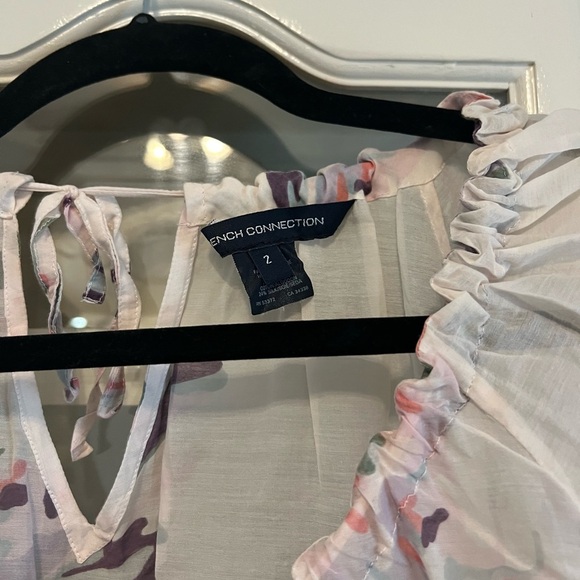 French connection top in a beautiful cotton - Picture 2 of 2